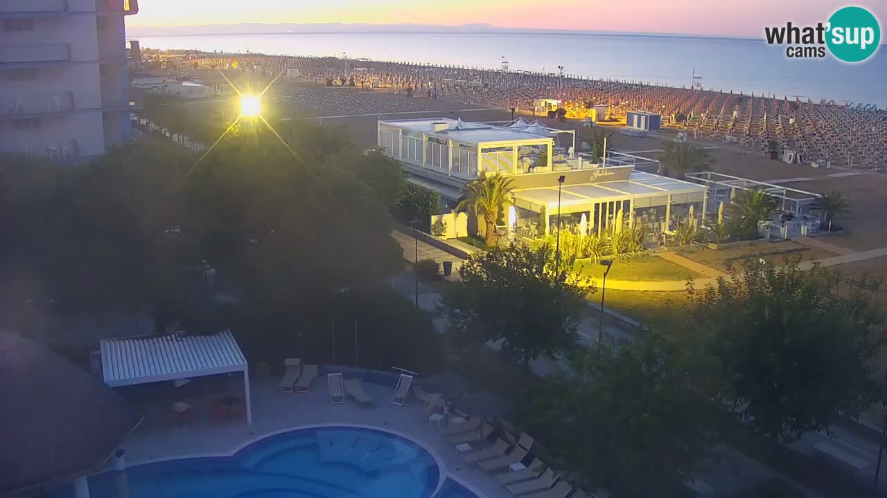 Live Webcam Bibione Strand – Blick vom Ashanti ApartHotel