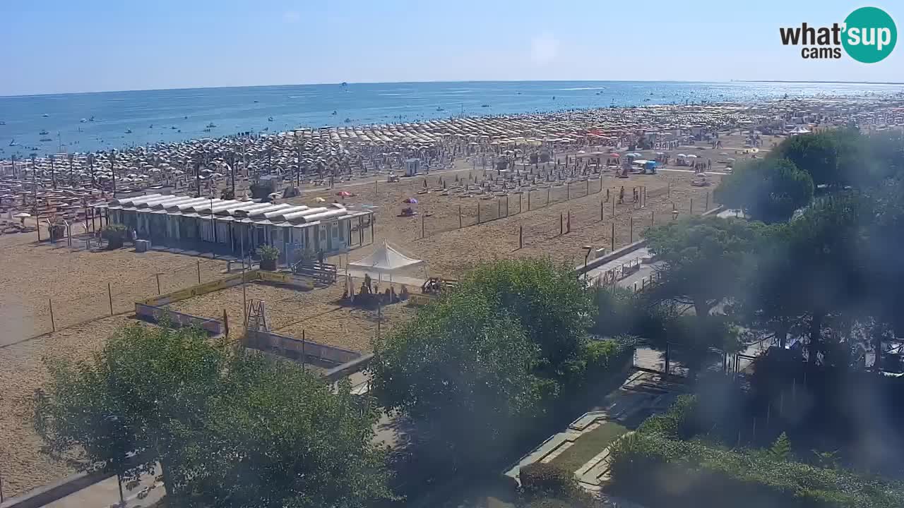 Live Webcam Bibione Strand – Blick vom Ashanti ApartHotel