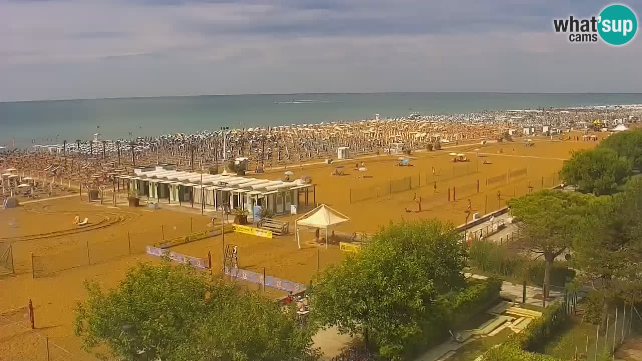 Live Webcam Bibione Strand – Blick vom Ashanti ApartHotel