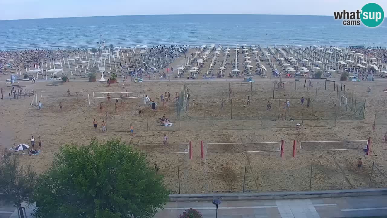 Live Webcam Bibione beach – view from Ashanti ApartHotel