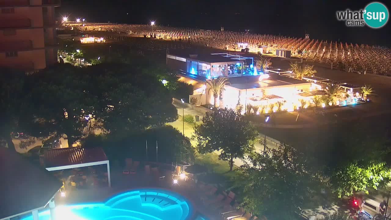 Live Webcam Bibione beach – view from Ashanti ApartHotel