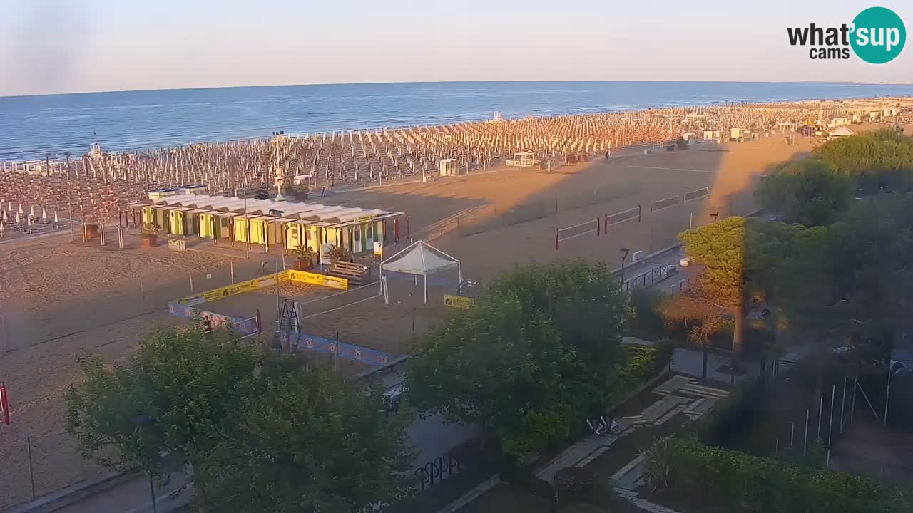 Live Webcam Bibione beach – view from Ashanti ApartHotel