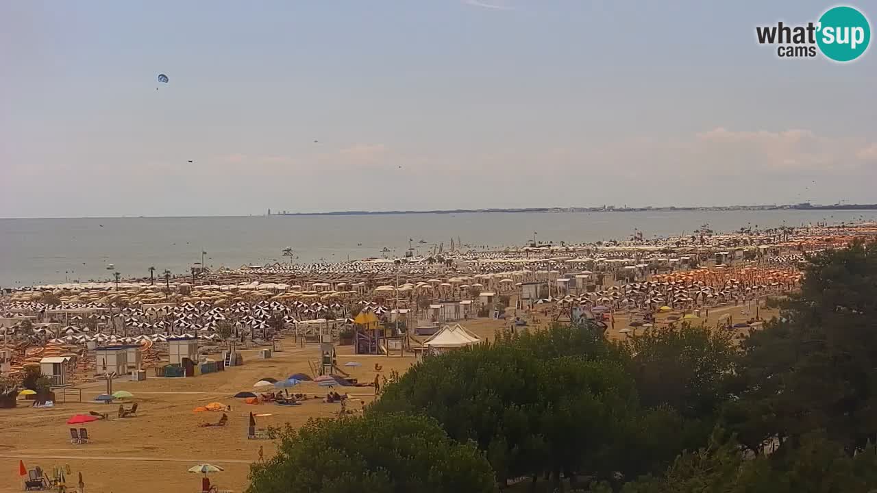 Live Webcam Bibione beach – view from Ashanti ApartHotel
