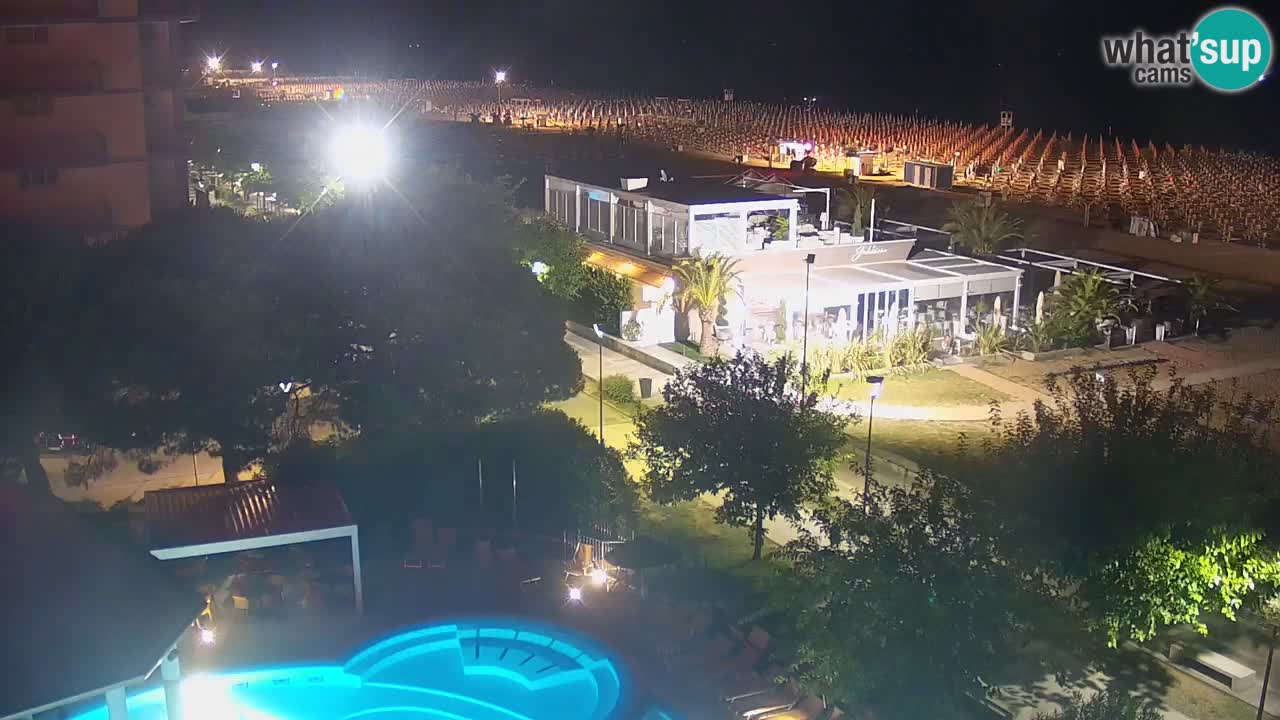 Live Webcam Bibione Strand – Blick vom Ashanti ApartHotel