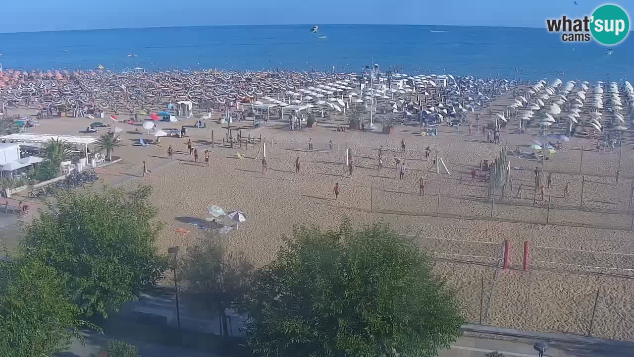 Live Webcam Bibione beach – view from Ashanti ApartHotel
