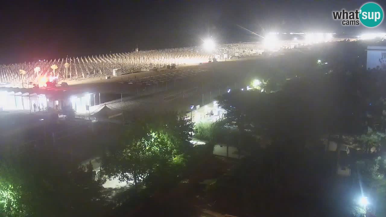 Live Webcam Bibione beach – view from Ashanti ApartHotel
