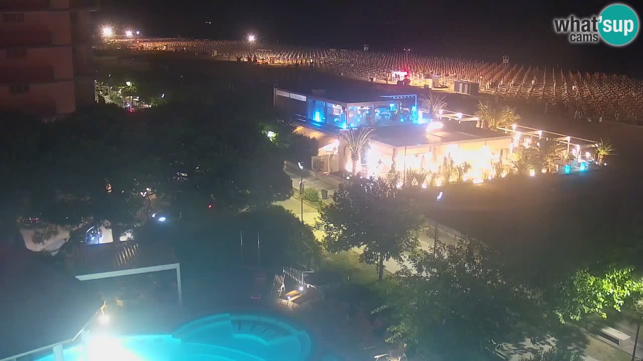 Live Webcam Bibione beach – view from Ashanti ApartHotel