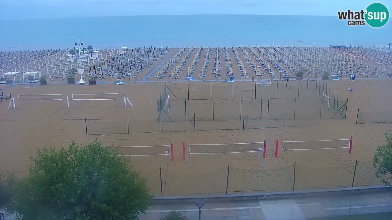 Live Webcam Bibione spiaggia – vista dall’Ashanti ApartHotel