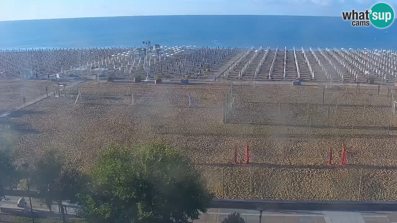 Live Webcam Bibione beach – view from Ashanti ApartHotel