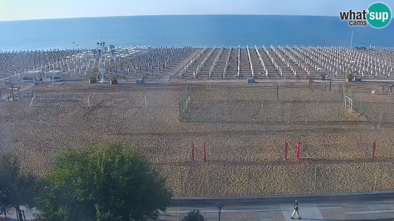 Web kamera Bibione plaža – pogled sa Ashanti ApartHotela