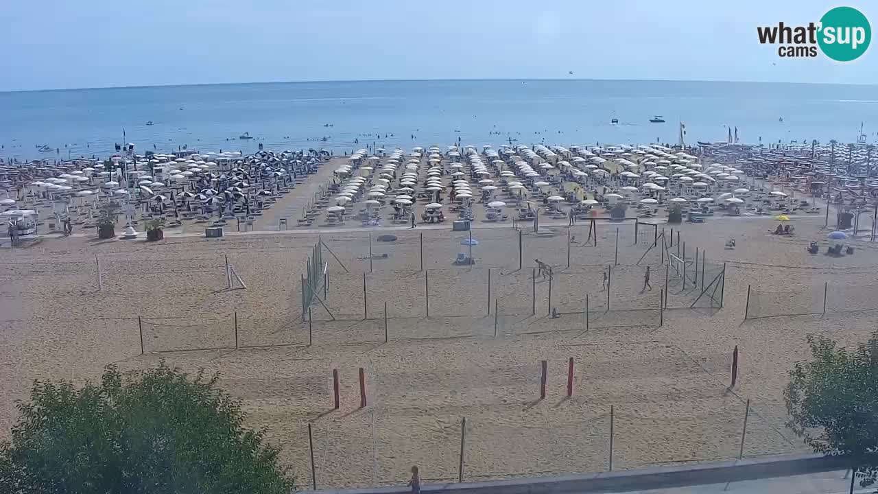 Web kamera Bibione plaža – pogled sa Ashanti ApartHotela