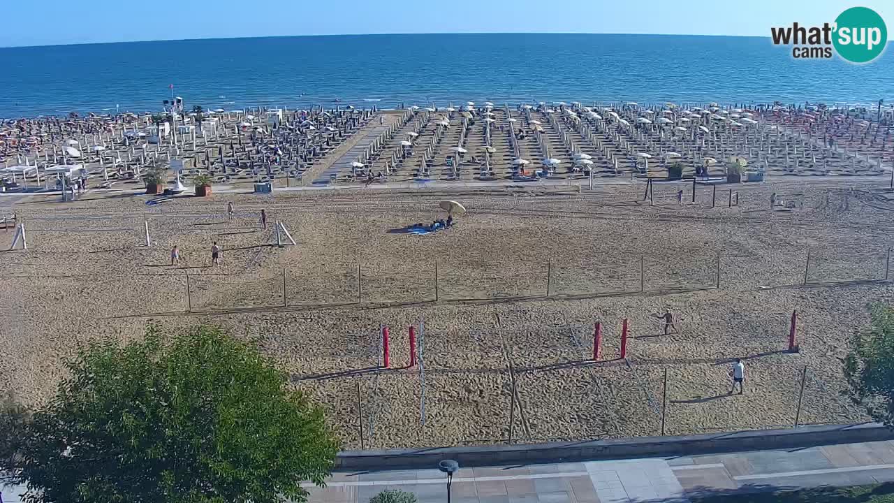 Live Webcam Bibione beach – view from Ashanti ApartHotel