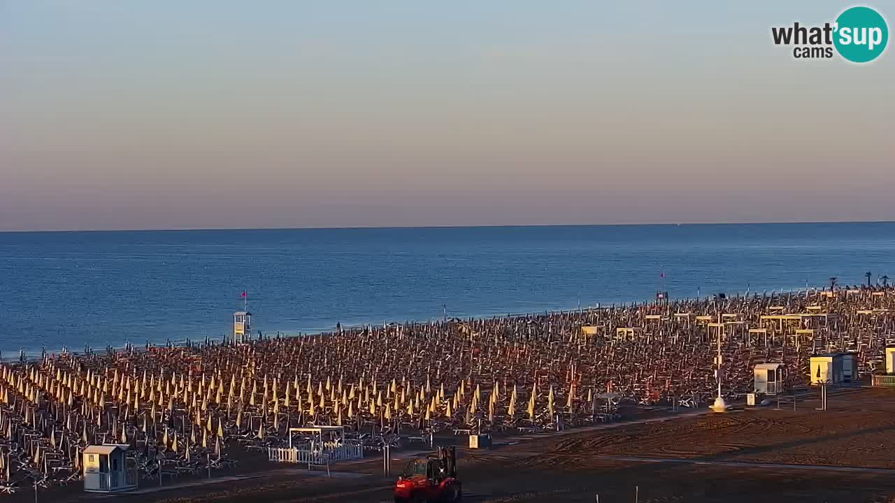 Web kamera Bibione plaža – pogled sa Ashanti ApartHotela