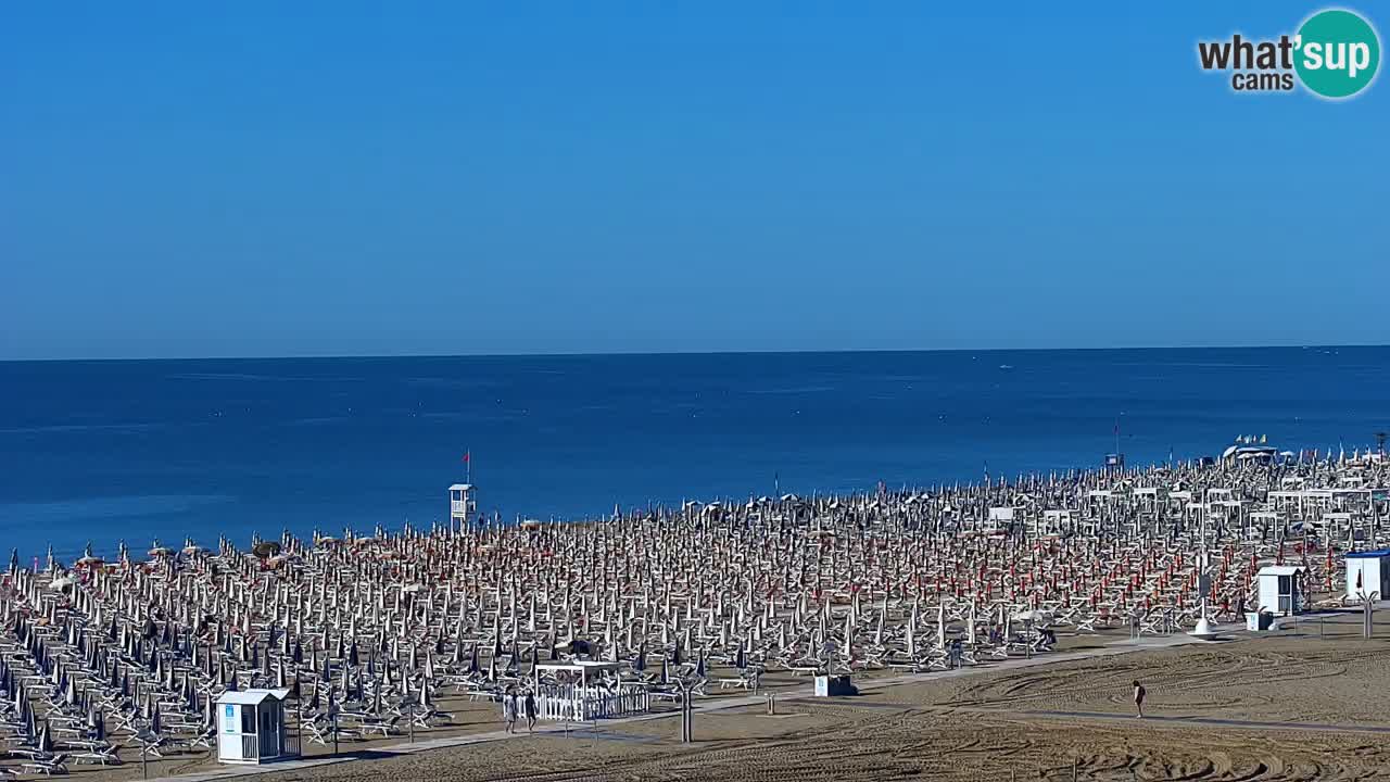 Web kamera Bibione plaža – pogled sa Ashanti ApartHotela