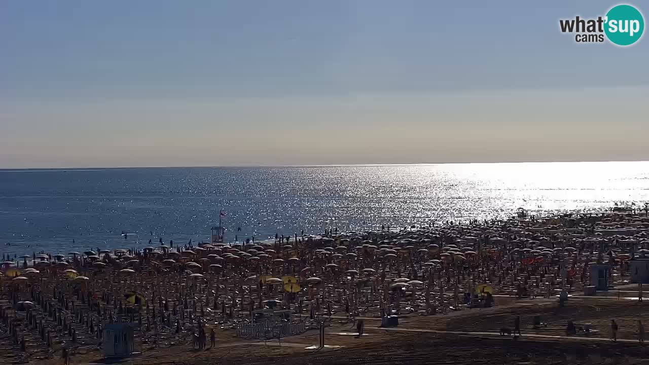 Webcam en vivo playa Bibione – vista desde Ashanti ApartHotel