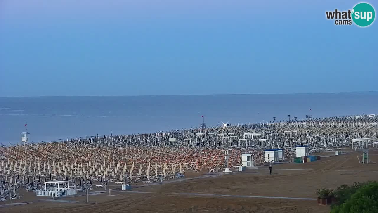Webcam en vivo playa Bibione – vista desde Ashanti ApartHotel