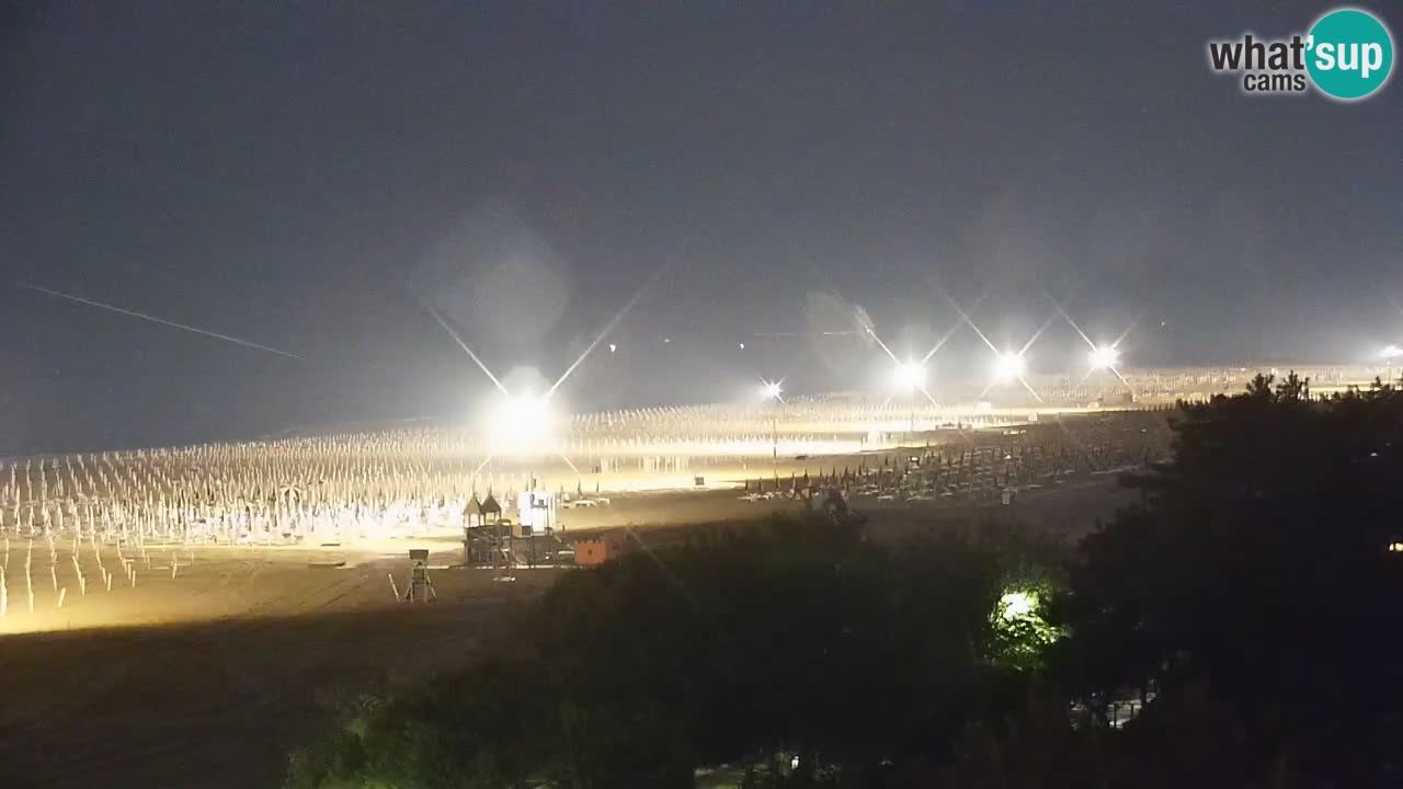 Webcam en vivo playa Bibione – vista desde Ashanti ApartHotel