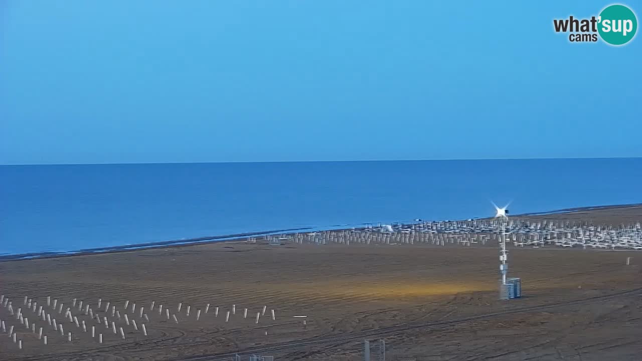 Webcam en direct plage de Bibione – vue depuis Ashanti ApartHotel