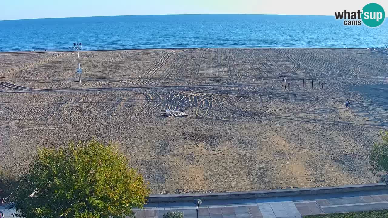 Webcam en vivo playa Bibione – vista desde Ashanti ApartHotel