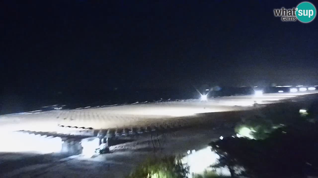 Webcam en vivo playa Bibione – vista desde Ashanti ApartHotel