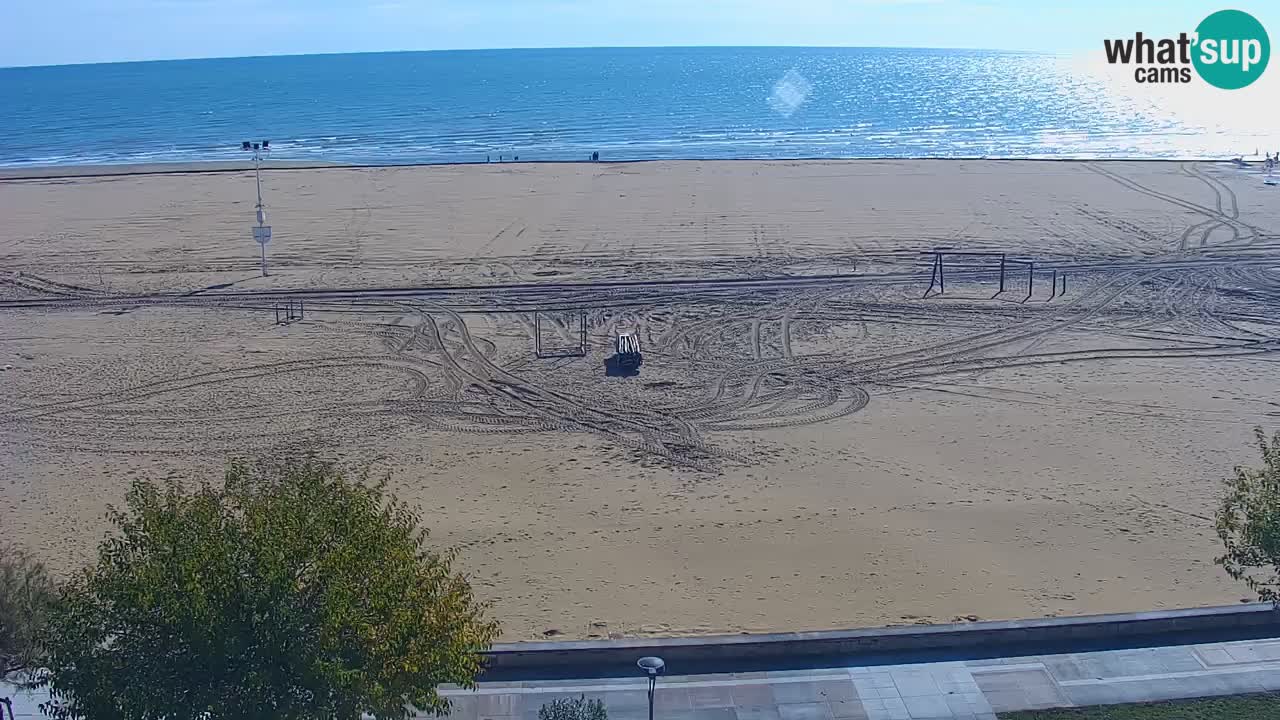 Webcam en vivo playa Bibione – vista desde Ashanti ApartHotel