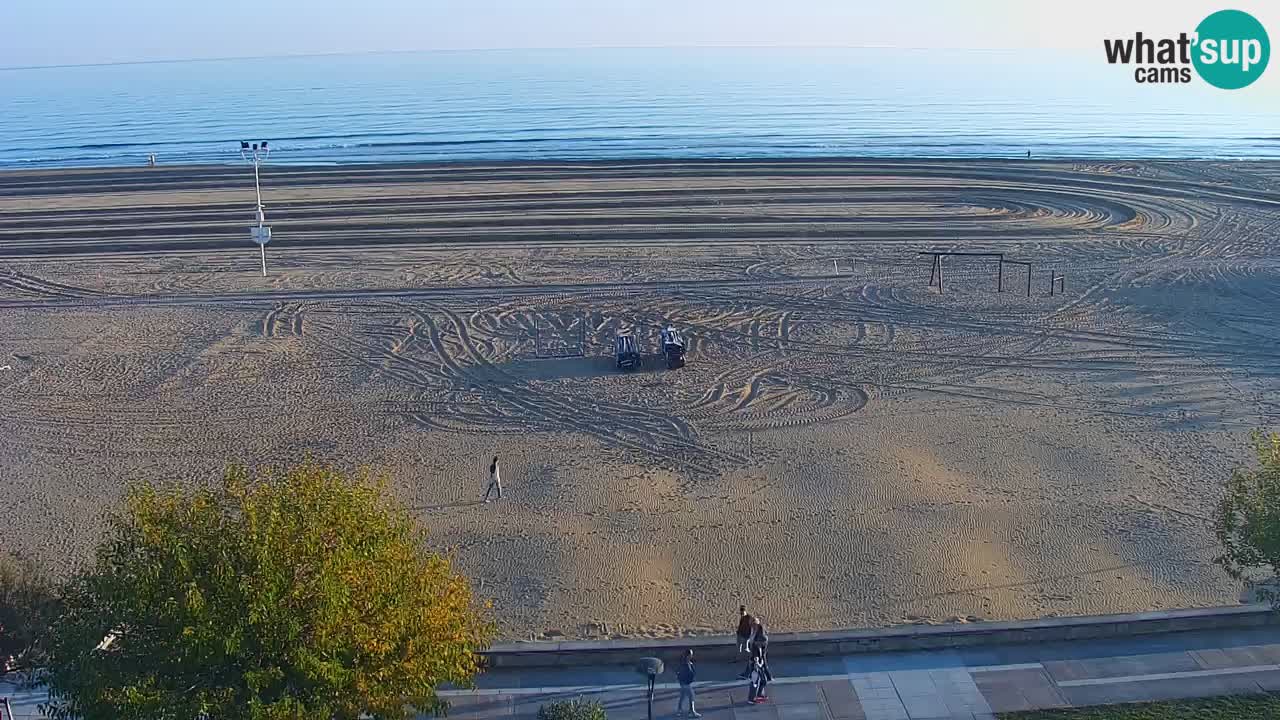 Web kamera Bibione plaža – pogled sa Ashanti ApartHotela