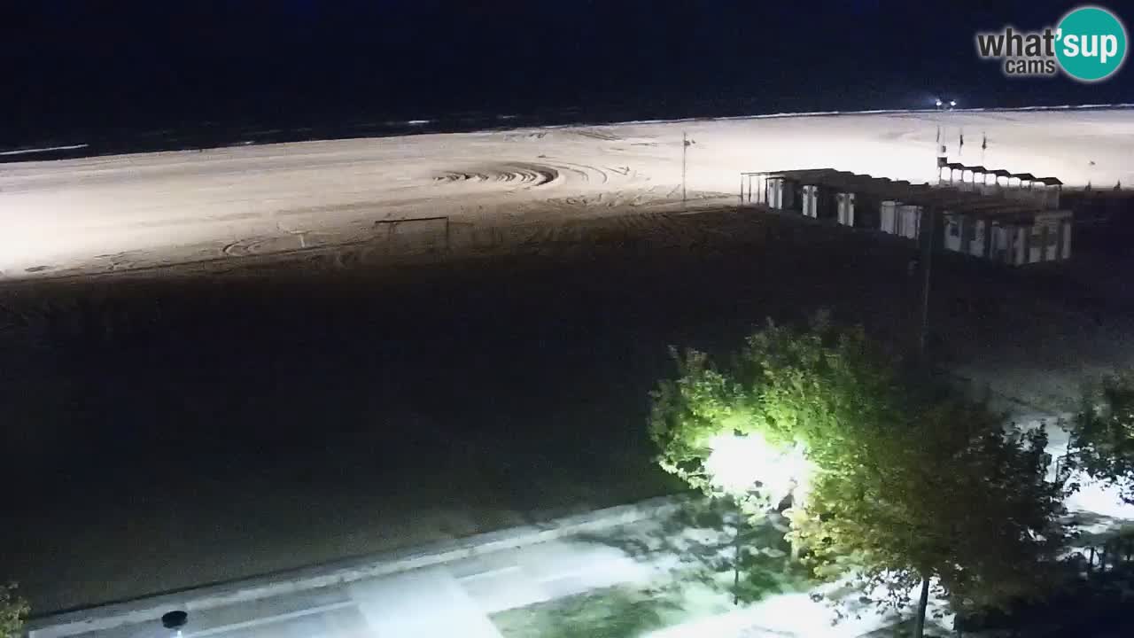 Webcam en vivo playa Bibione – vista desde Ashanti ApartHotel