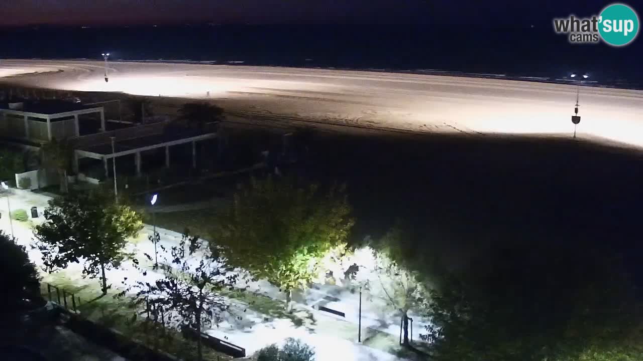 Webcam en vivo playa Bibione – vista desde Ashanti ApartHotel
