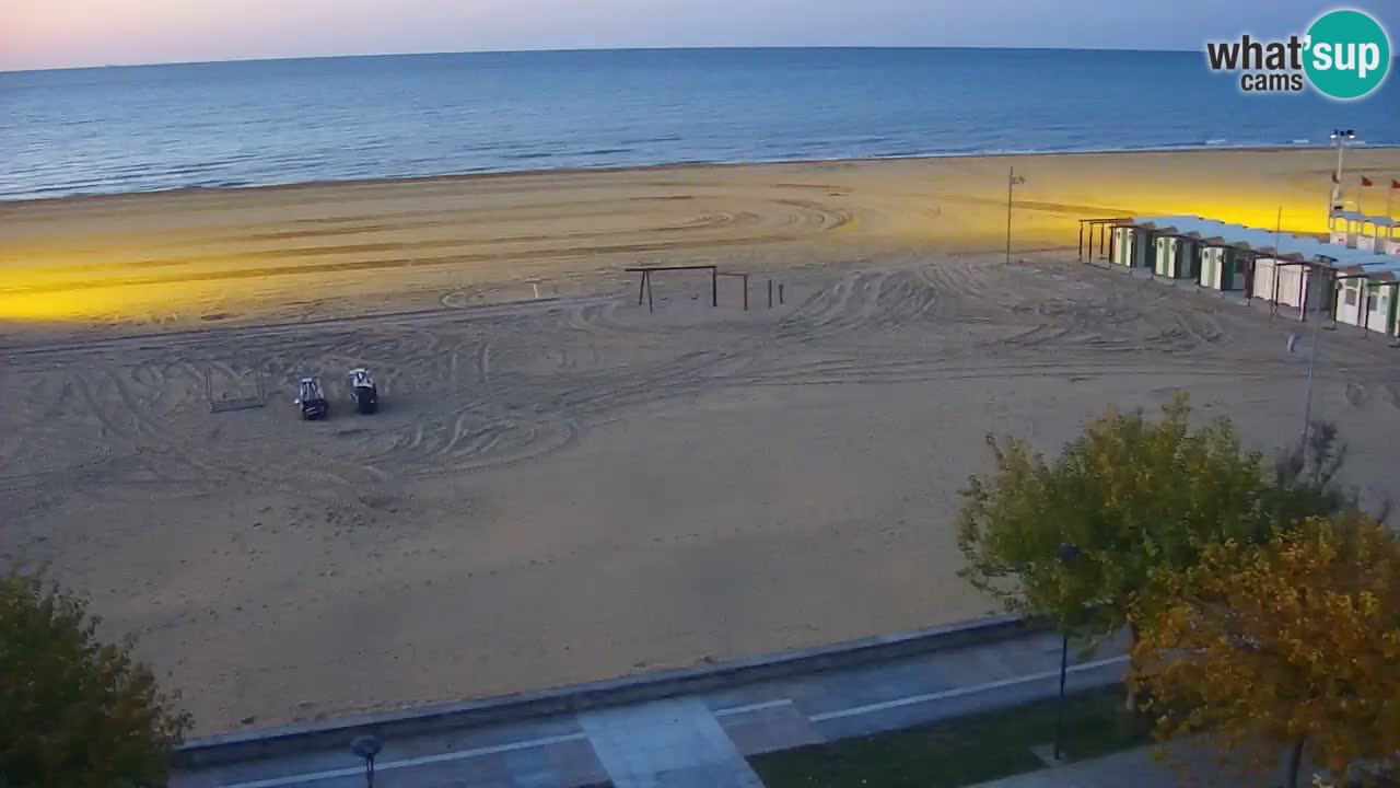 Web kamera Bibione plaža – pogled sa Ashanti ApartHotela