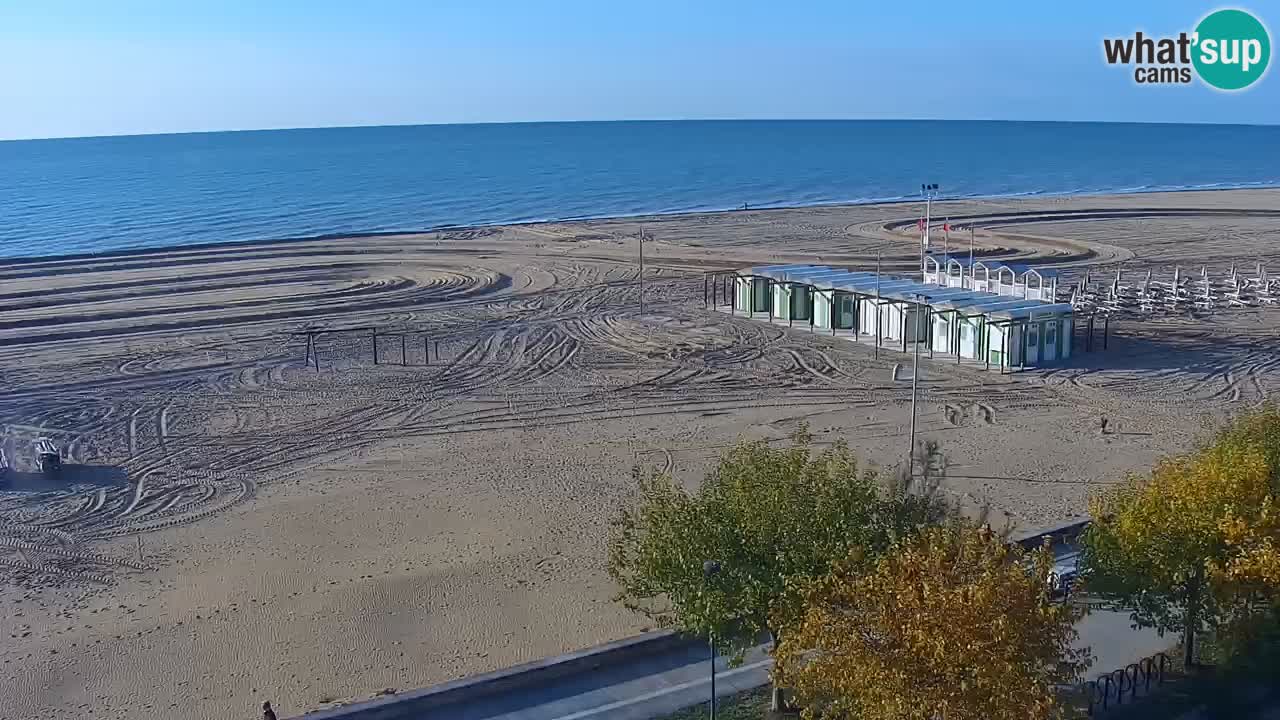 Web kamera Bibione plaža – pogled sa Ashanti ApartHotela