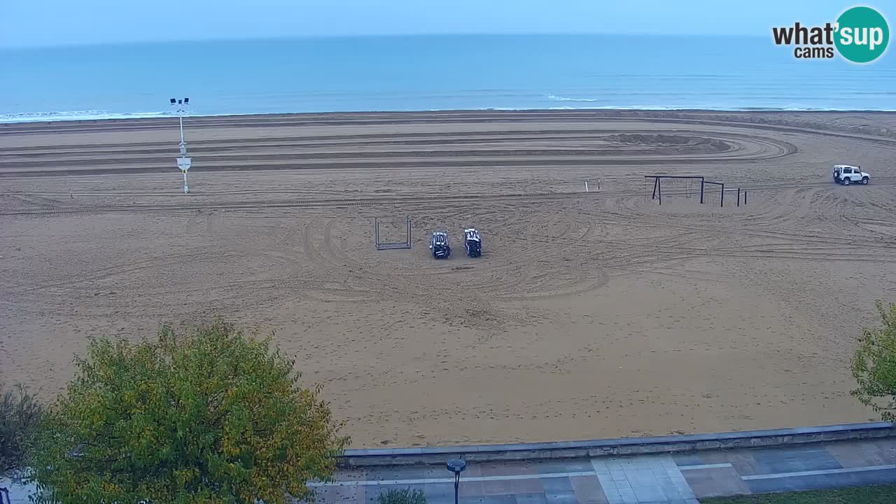 Webcam en vivo playa Bibione – vista desde Ashanti ApartHotel
