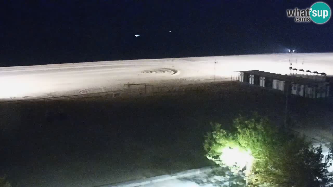 Webcam en vivo playa Bibione – vista desde Ashanti ApartHotel