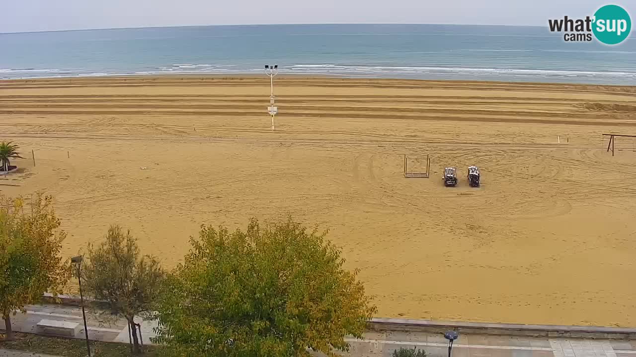 Web kamera Bibione plaža – pogled sa Ashanti ApartHotela