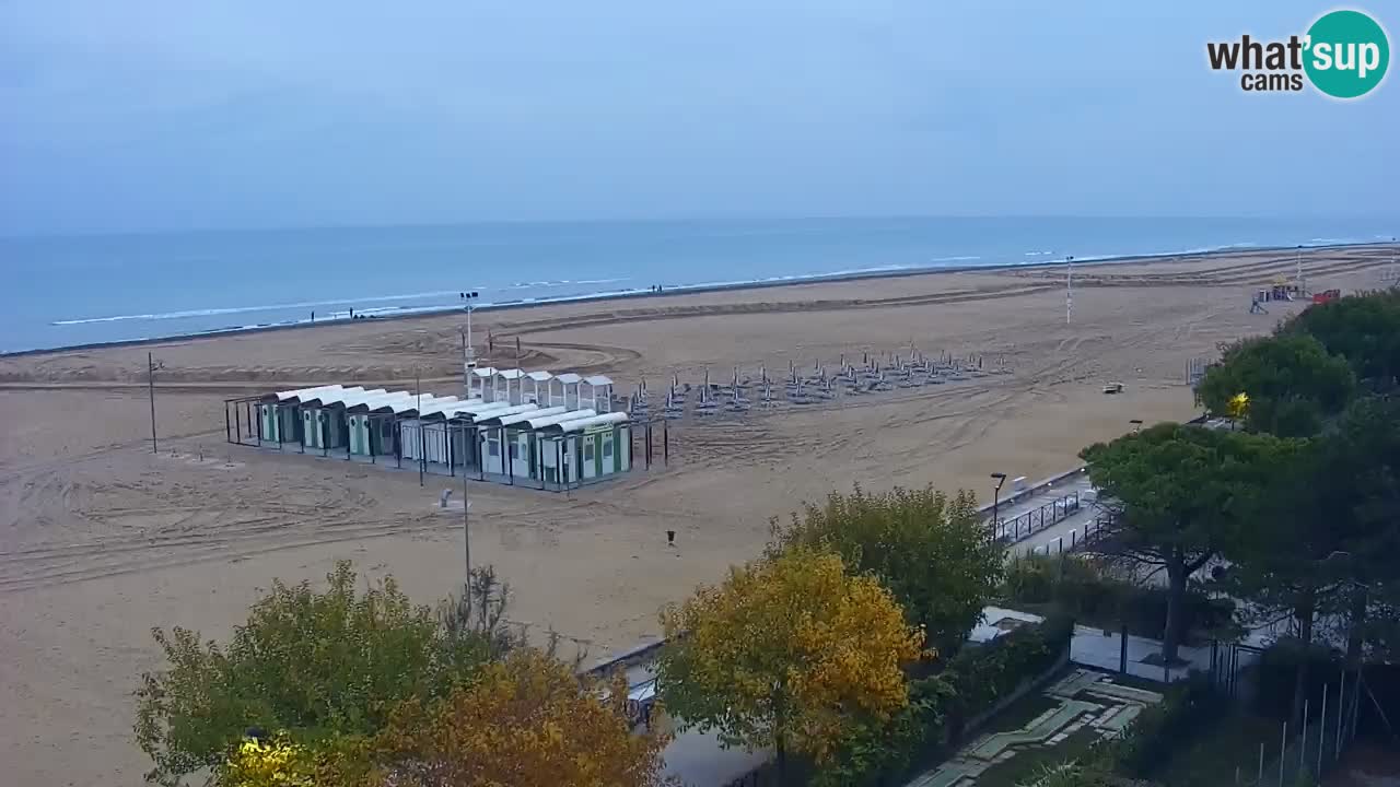 Webcam en vivo playa Bibione – vista desde Ashanti ApartHotel