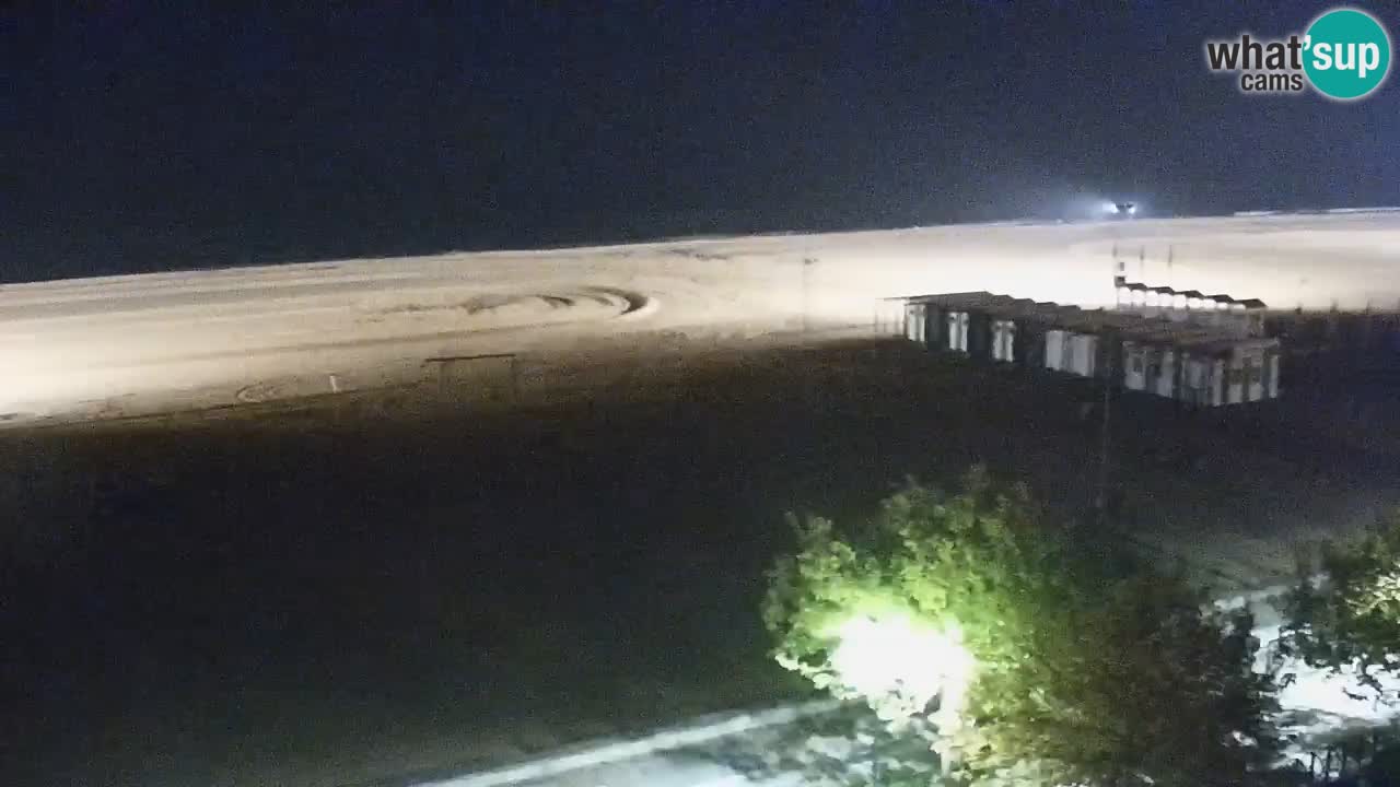 Webcam en vivo playa Bibione – vista desde Ashanti ApartHotel