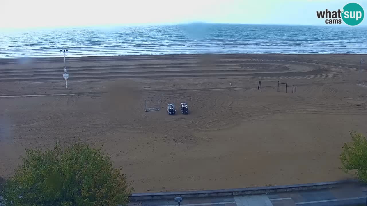 Webcam en direct plage de Bibione – vue depuis Ashanti ApartHotel