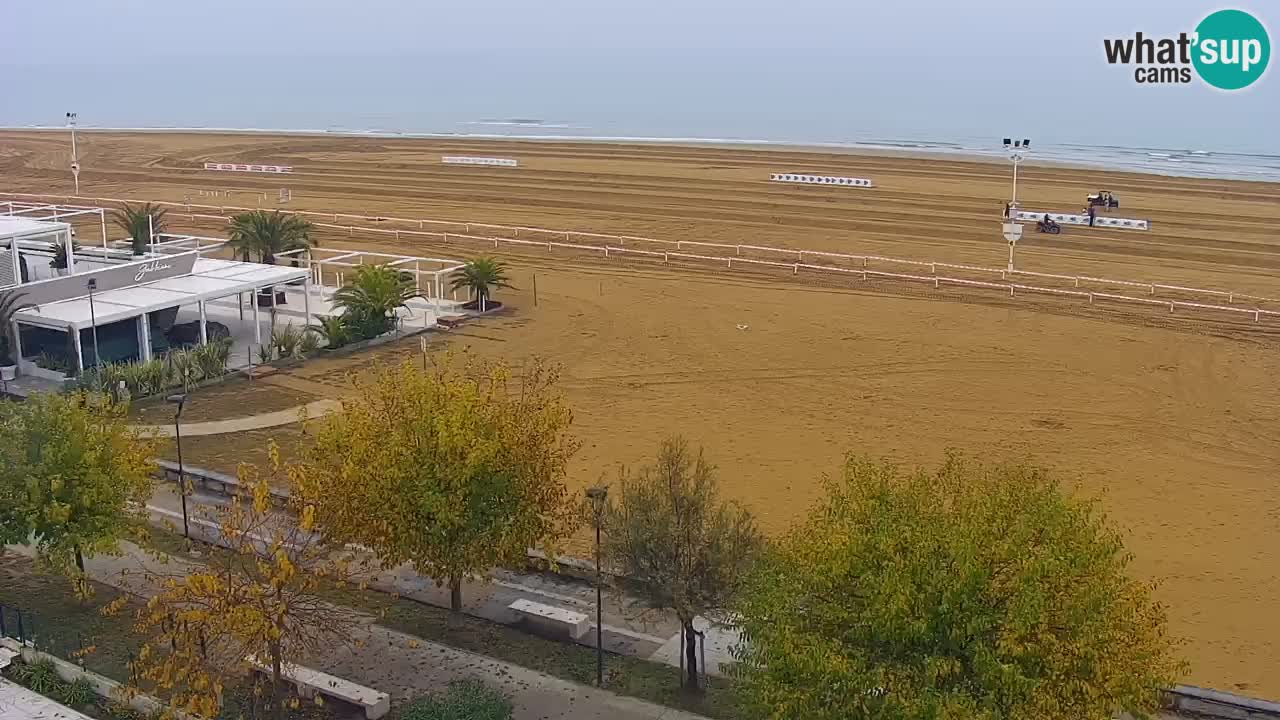 Web kamera Bibione plaža – pogled sa Ashanti ApartHotela