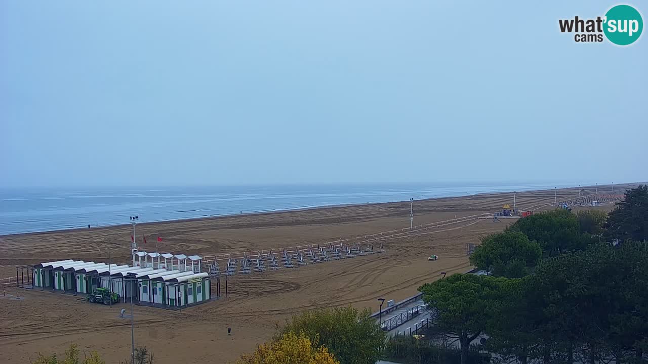 Webcam en direct plage de Bibione – vue depuis Ashanti ApartHotel