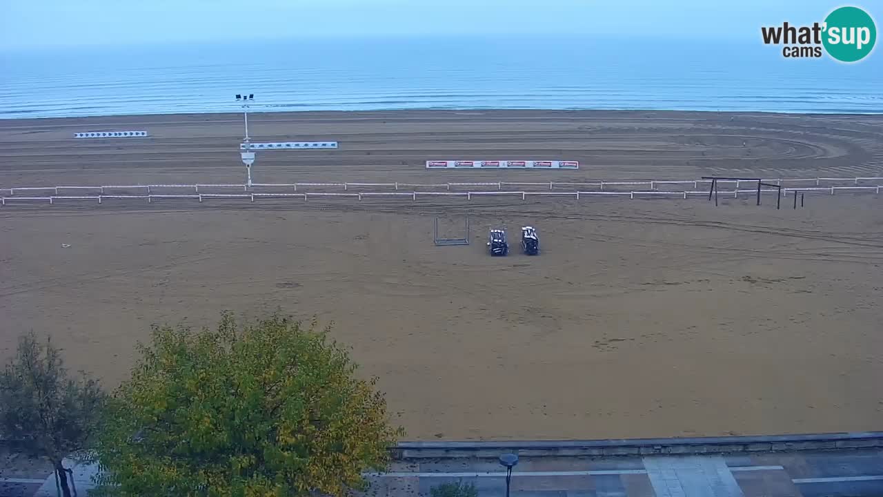 Webcam en vivo playa Bibione – vista desde Ashanti ApartHotel