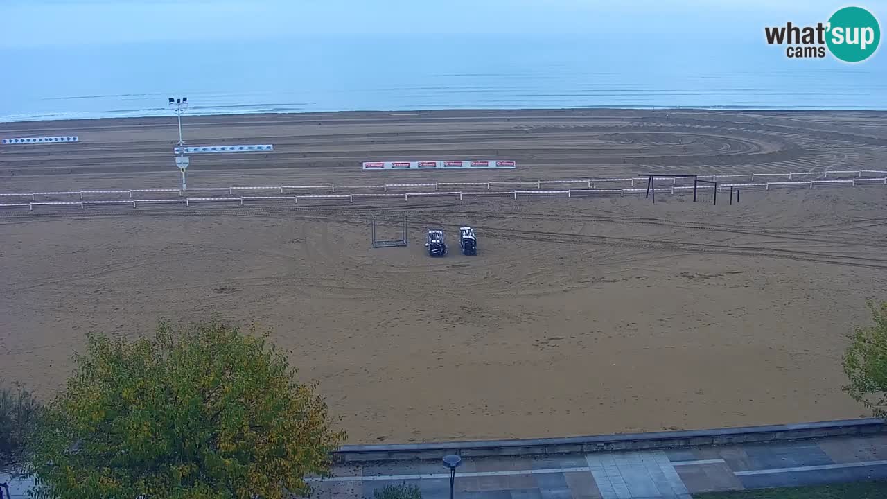Webcam en vivo playa Bibione – vista desde Ashanti ApartHotel