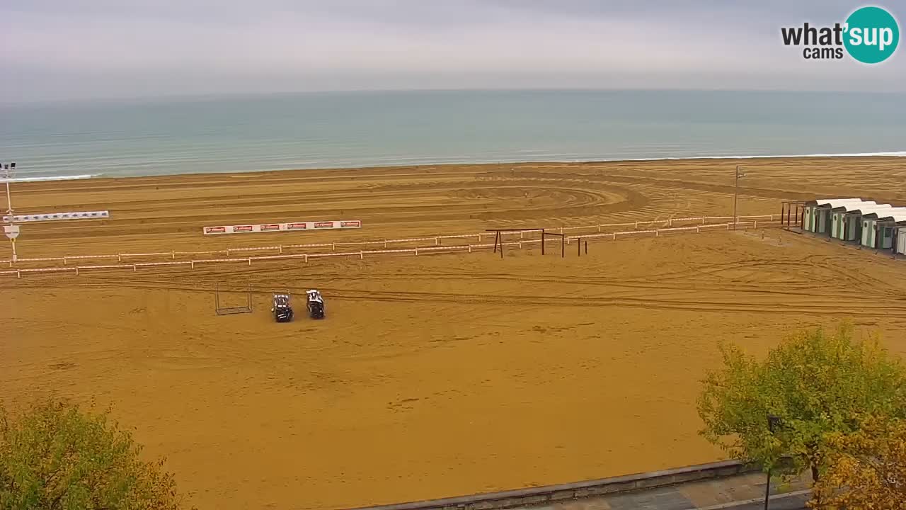 Webcam en direct plage de Bibione – vue depuis Ashanti ApartHotel