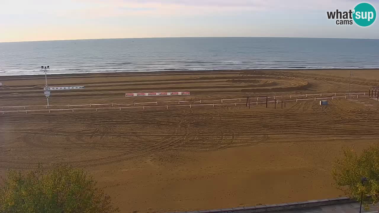 Web kamera Bibione plaža – pogled sa Ashanti ApartHotela