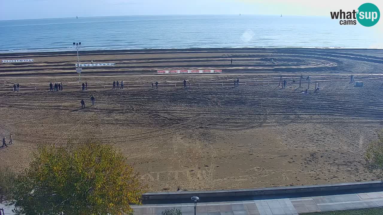 Webcam en vivo playa Bibione – vista desde Ashanti ApartHotel