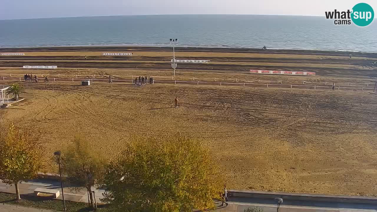 Web kamera Bibione plaža – pogled sa Ashanti ApartHotela