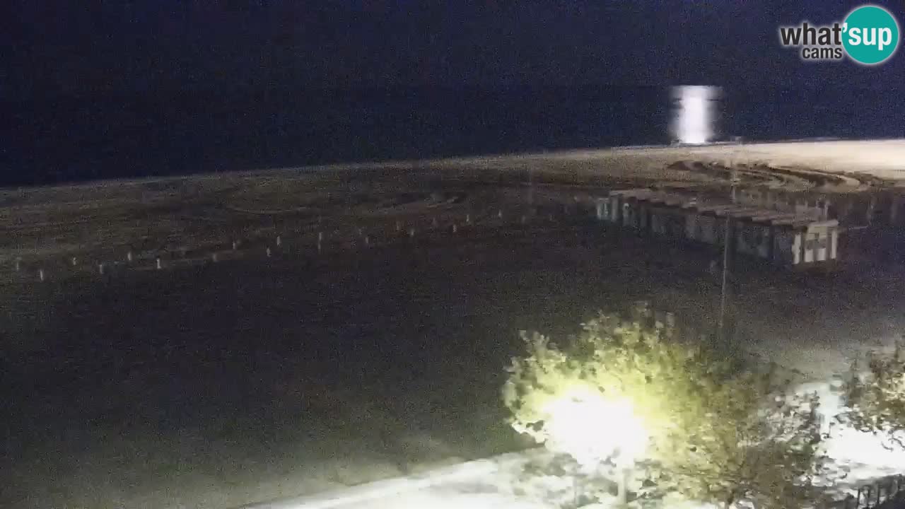 Webcam en direct plage de Bibione – vue depuis Ashanti ApartHotel