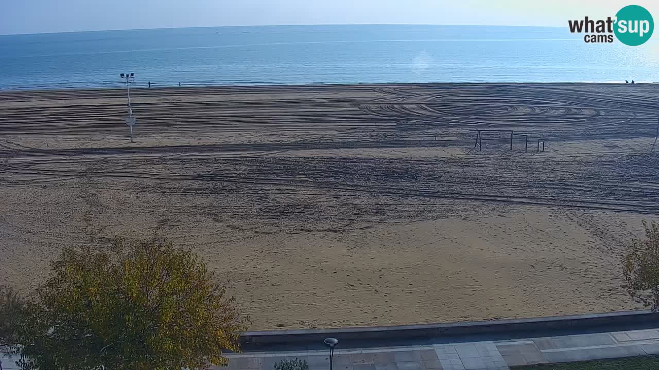 Web kamera Bibione plaža – pogled sa Ashanti ApartHotela