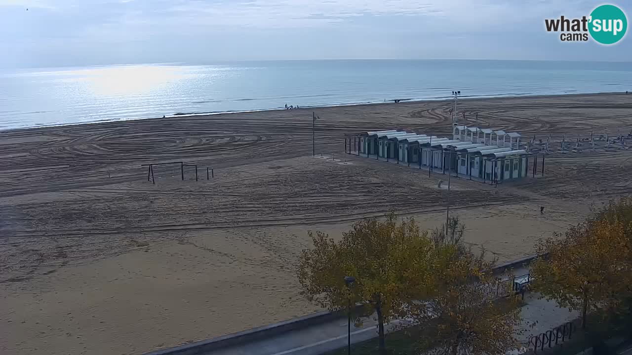Webcam en vivo playa Bibione – vista desde Ashanti ApartHotel