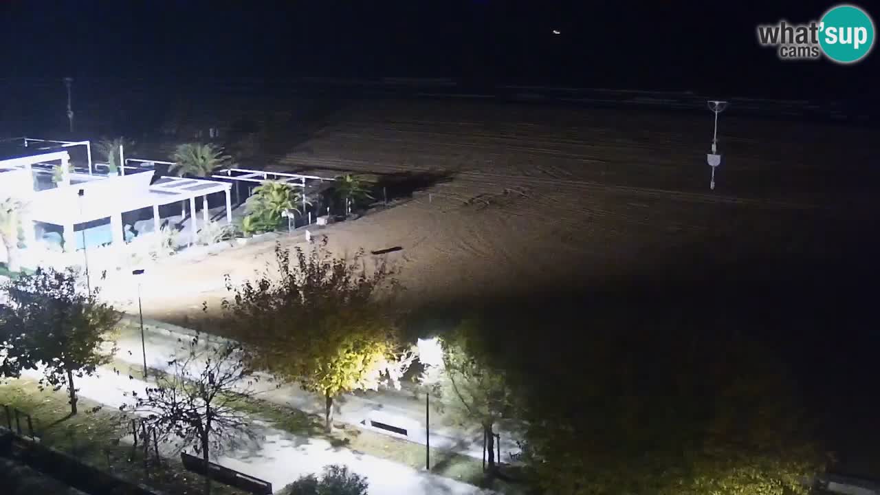 Webcam en direct plage de Bibione – vue depuis Ashanti ApartHotel