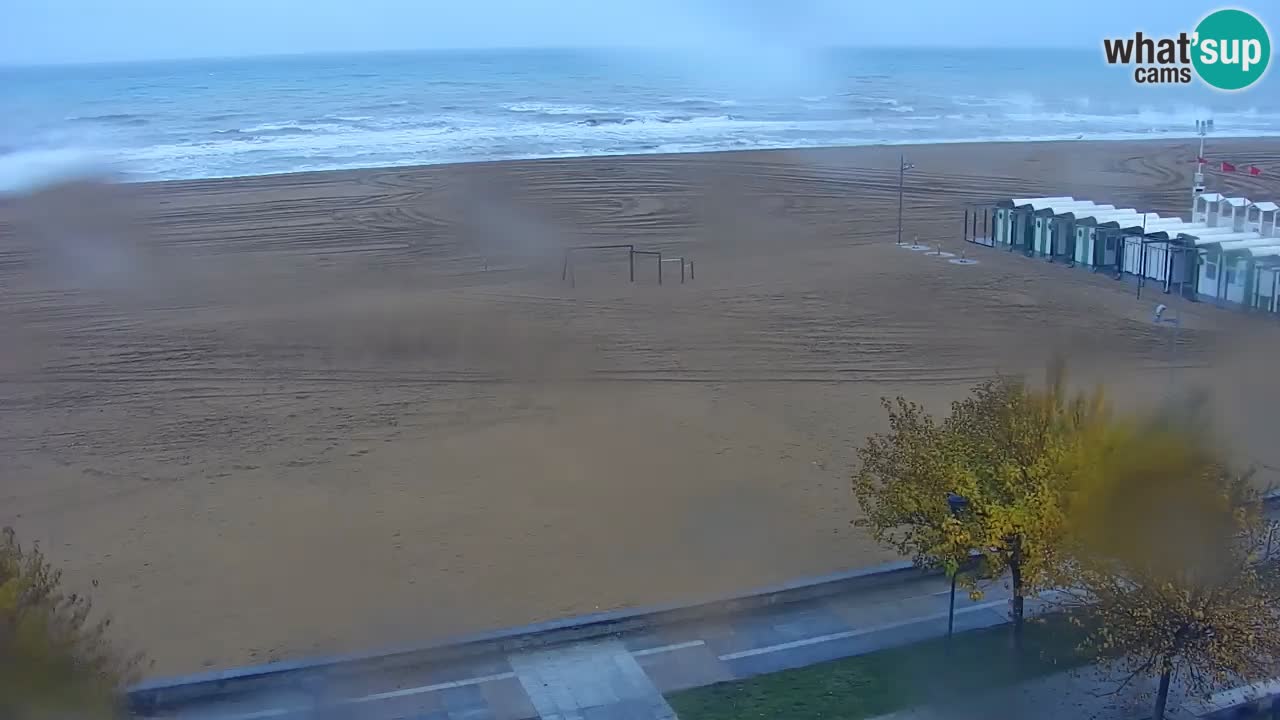 Webcam en vivo playa Bibione – vista desde Ashanti ApartHotel