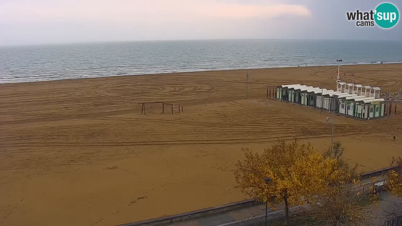Webcam en direct plage de Bibione – vue depuis Ashanti ApartHotel